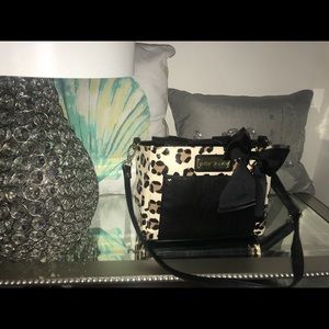 Beautiful cheetah print Betsy Johnson bag